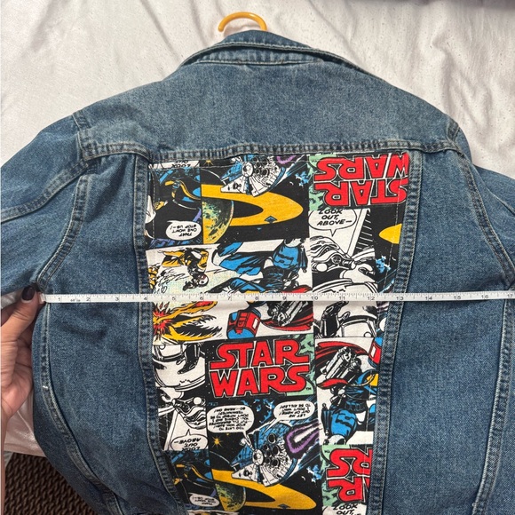 Star Wars Denim Jacket- custom vintage character print design. - Picture 4 of 6